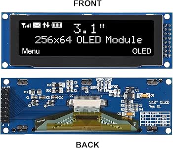 Amazon.com: DWEII 2PCS 3.12 inch OLED Display 256x64 OLED LCD